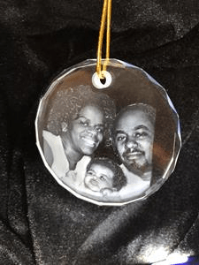 Round Ornament Crystal